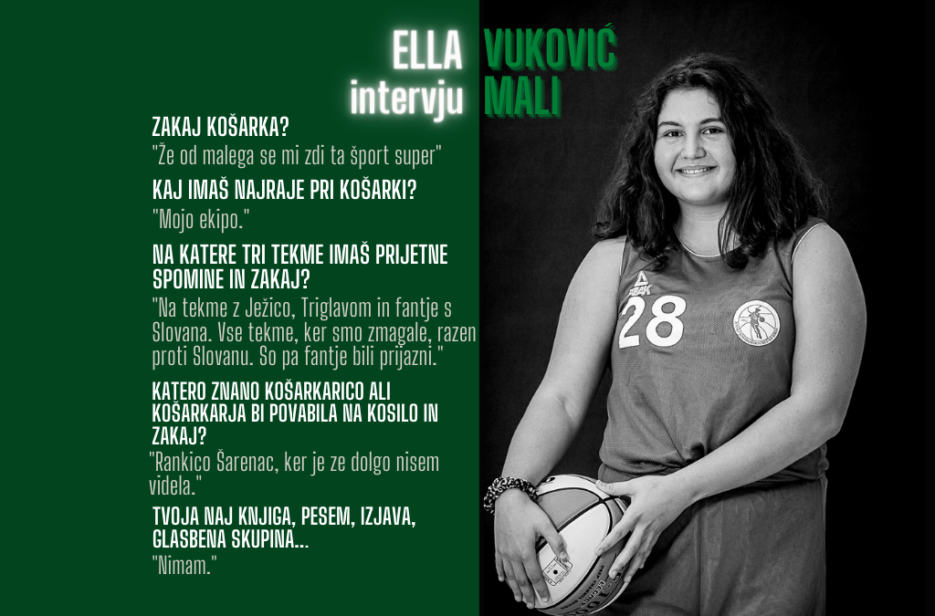 Ella Vuković Mali, podaj žogo
